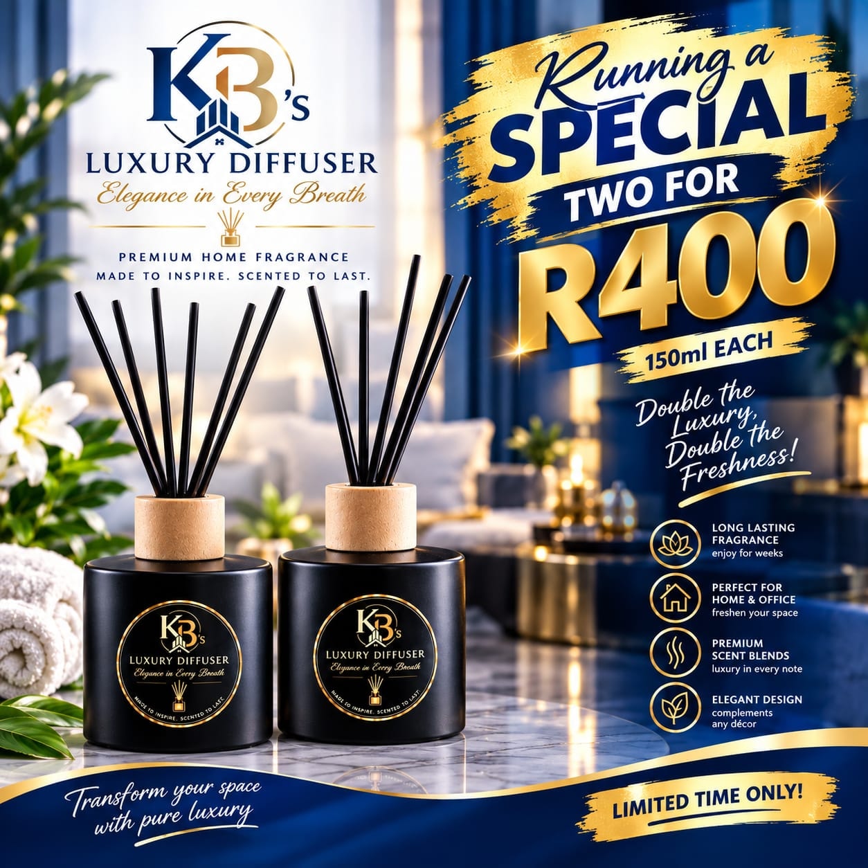 Diffuser Twin Pack
